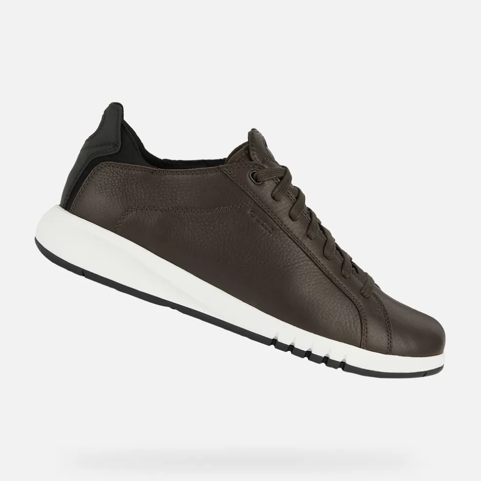 Aerantis™ | Sneakers | Geox AERANTIS HOMBRE - SNEAKERS de hombre marrón oscuro/negro