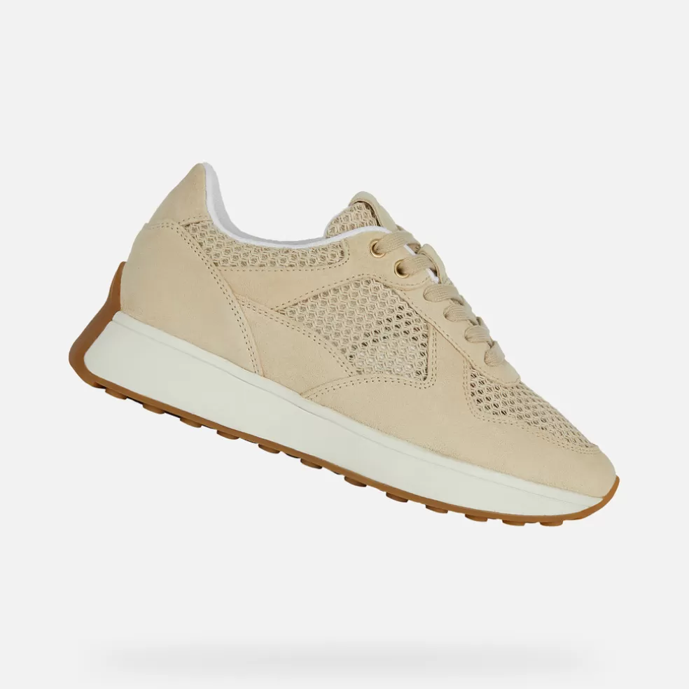 Respira™ | Sneakers | Geox AMABEL MUJER - SNEAKERS de mujer beige