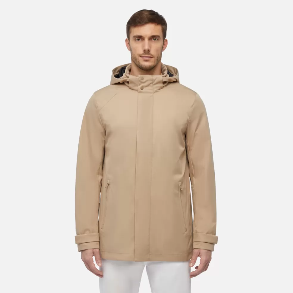 Chaquetas | Geox ANYWECO   HOMBRE - CHAQUETAS de hombre beige