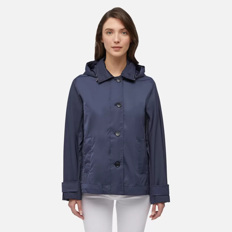 Chaquetas | Any Weather Condition | Geox ANYWECO   MUJER - CHAQUETAS de mujer azul medianoche