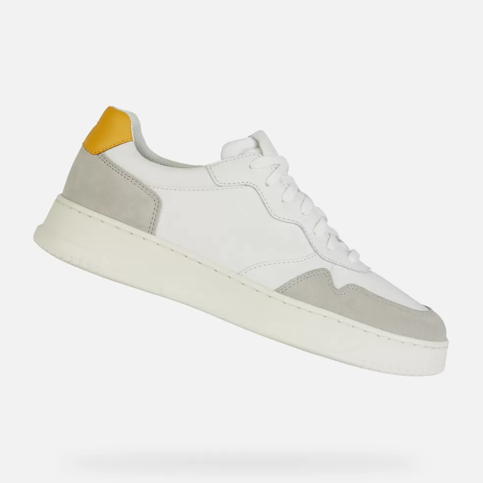 Respira™ | Sneakers | Geox ARVIER HOMBRE - SNEAKERS de hombre blanco/gris