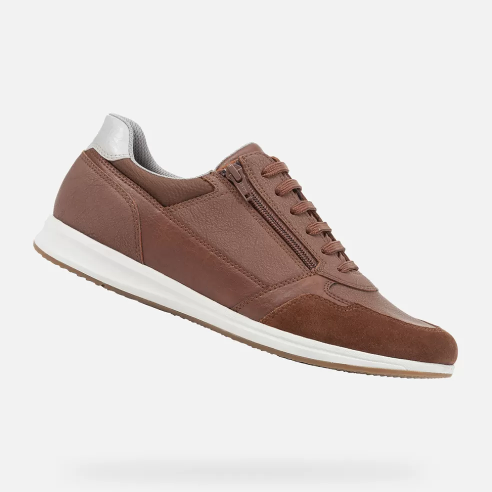 Respira™ | Sneakers | Geox AVERY HOMBRE - SNEAKERS de hombre coñac