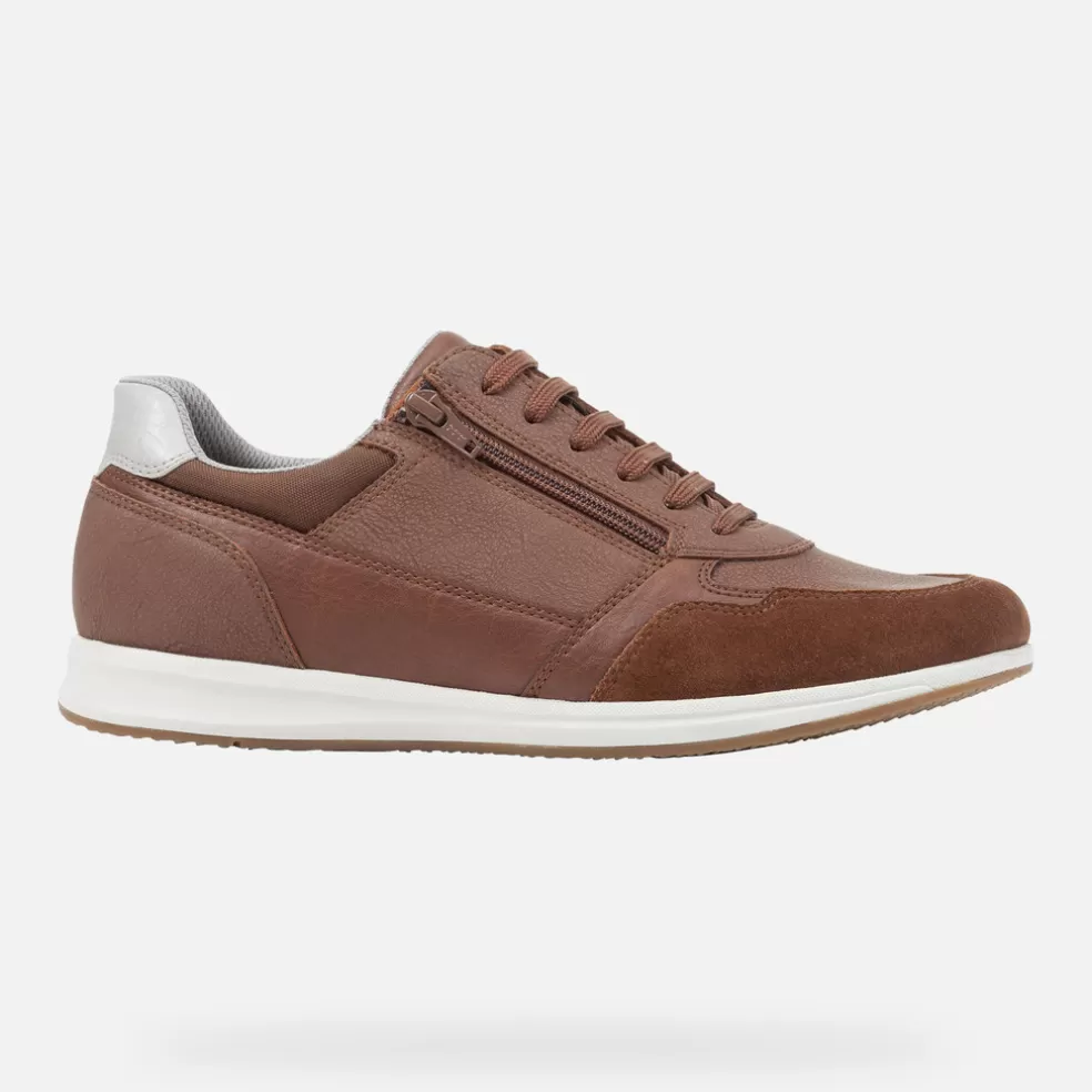 Respira™ | Sneakers | Geox AVERY HOMBRE - SNEAKERS de hombre coñac