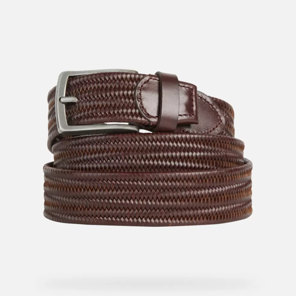 Cinturones | Geox BELT HOMBRE - CINTURONES de hombre marrón oscuro