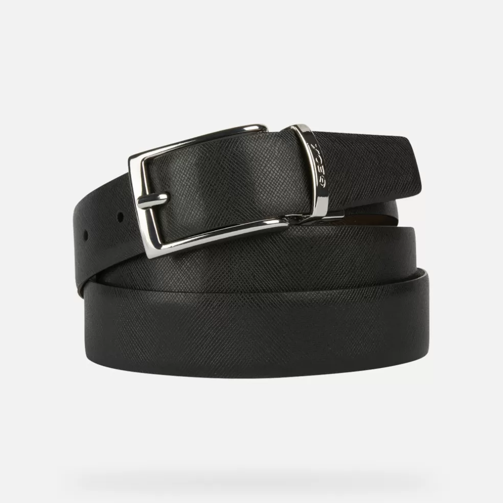 Cinturones | Geox BELT HOMBRE - CINTURONES de hombre negro/marrón oscuro