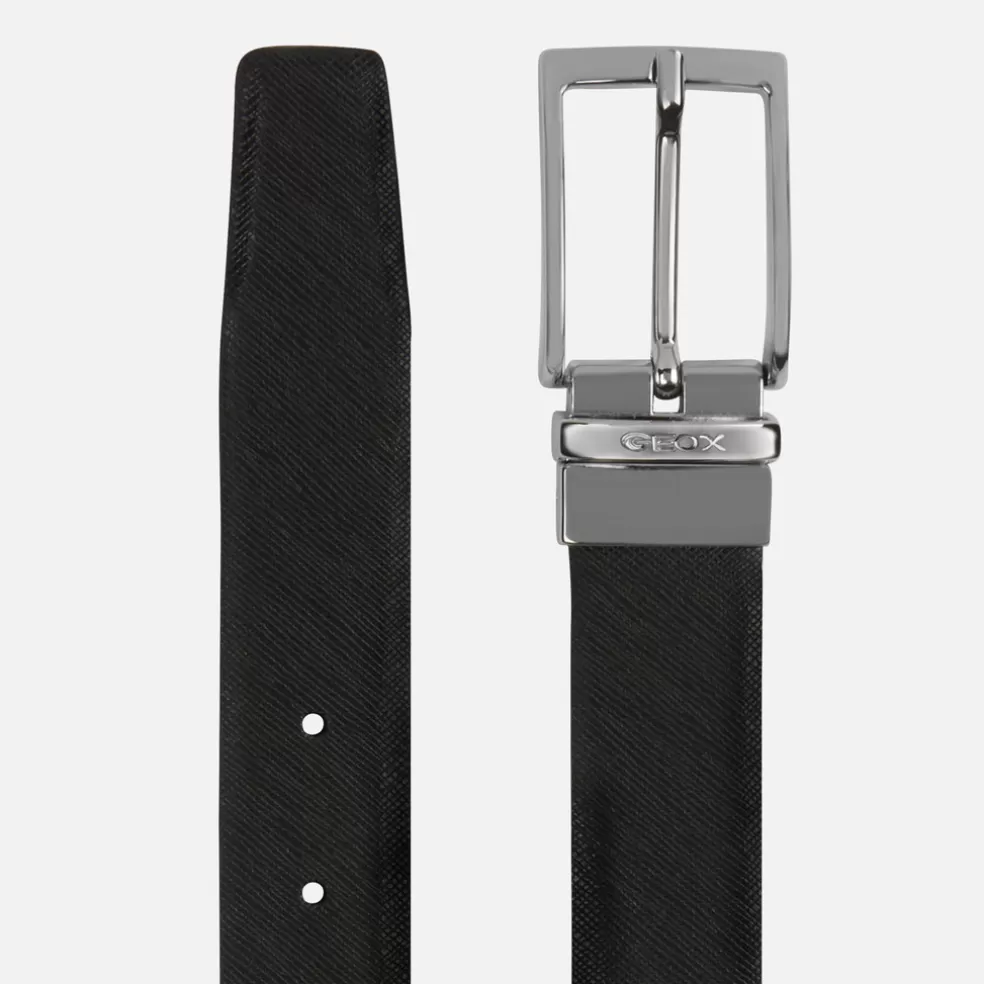 Cinturones | Geox BELT HOMBRE - CINTURONES de hombre negro/marrón oscuro