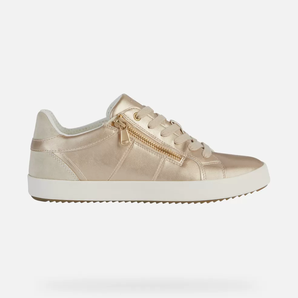 Respira™ | Sneakers | Geox BLOMIEE MUJER - SNEAKERS de mujer oro claro/beige claro