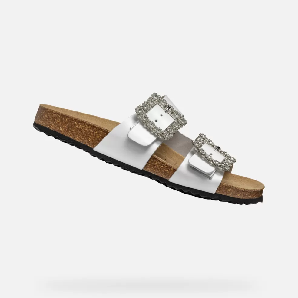 Respira™ | Sandalias | Geox BRIONIA R MUJER - SANDALIAS de mujer blanco