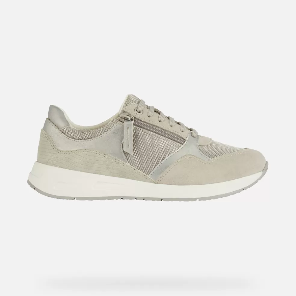 Respira™ | Sneakers | Geox BULMYA MUJER - SNEAKERS de mujer gris claro