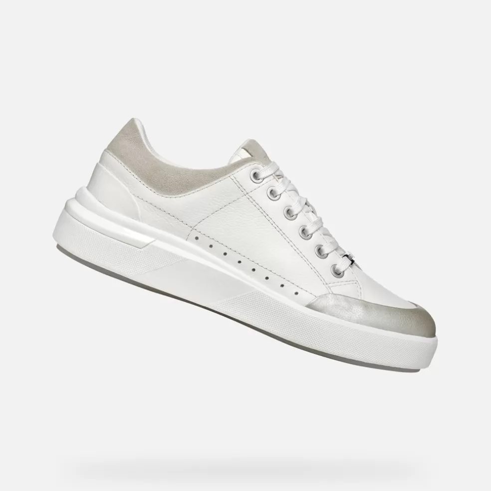 Respira™ | Sneakers | Geox DALYLA MUJER - SNEAKERS de mujer blanco/gris claro