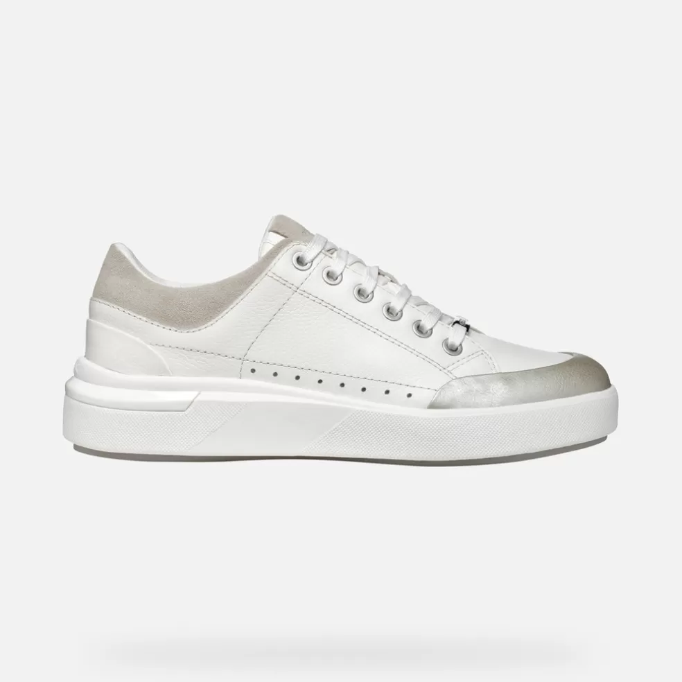 Respira™ | Sneakers | Geox DALYLA MUJER - SNEAKERS de mujer blanco/gris claro