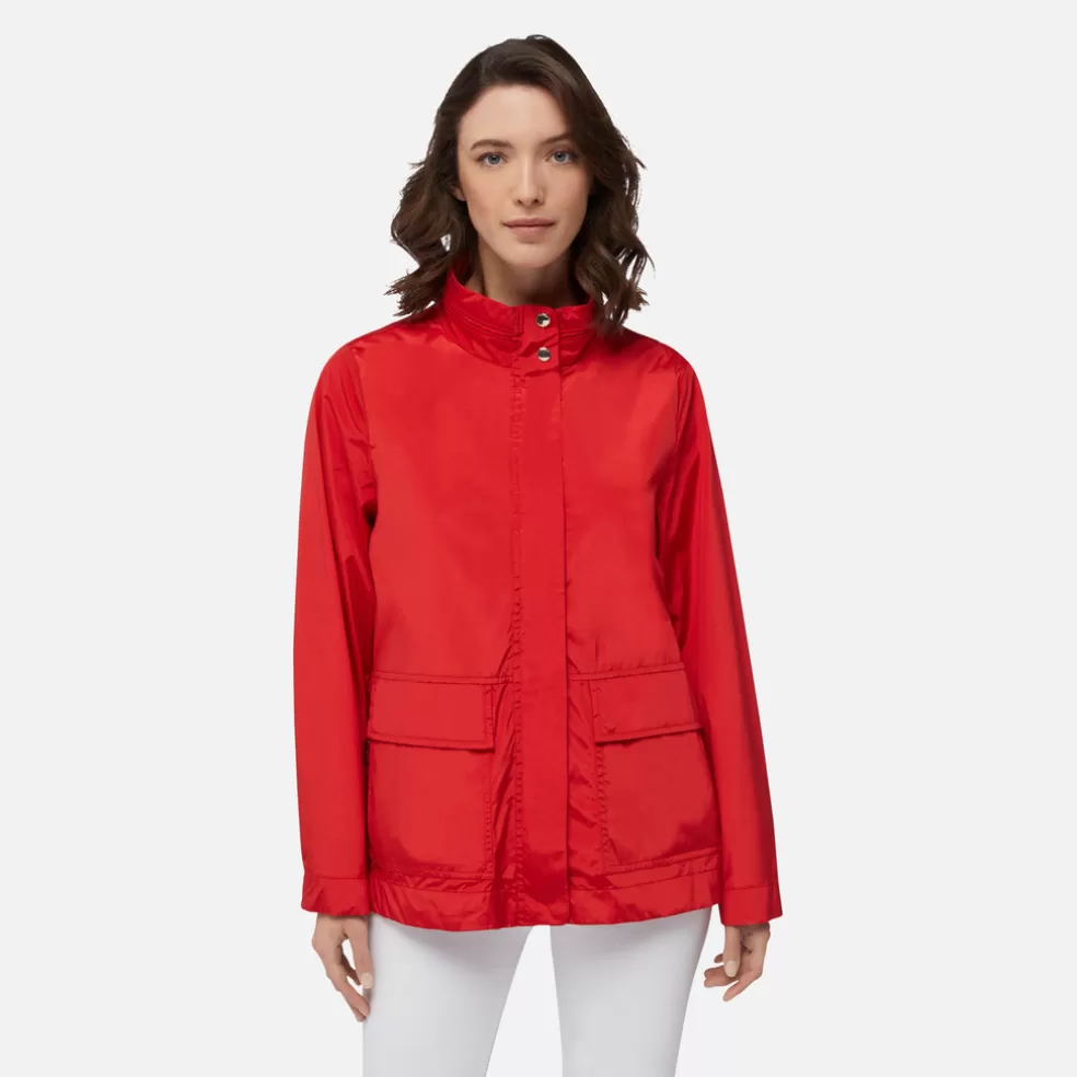 Respira™ | Chaquetas | Geox DANDRA MUJER - CHAQUETAS de mujer rojo