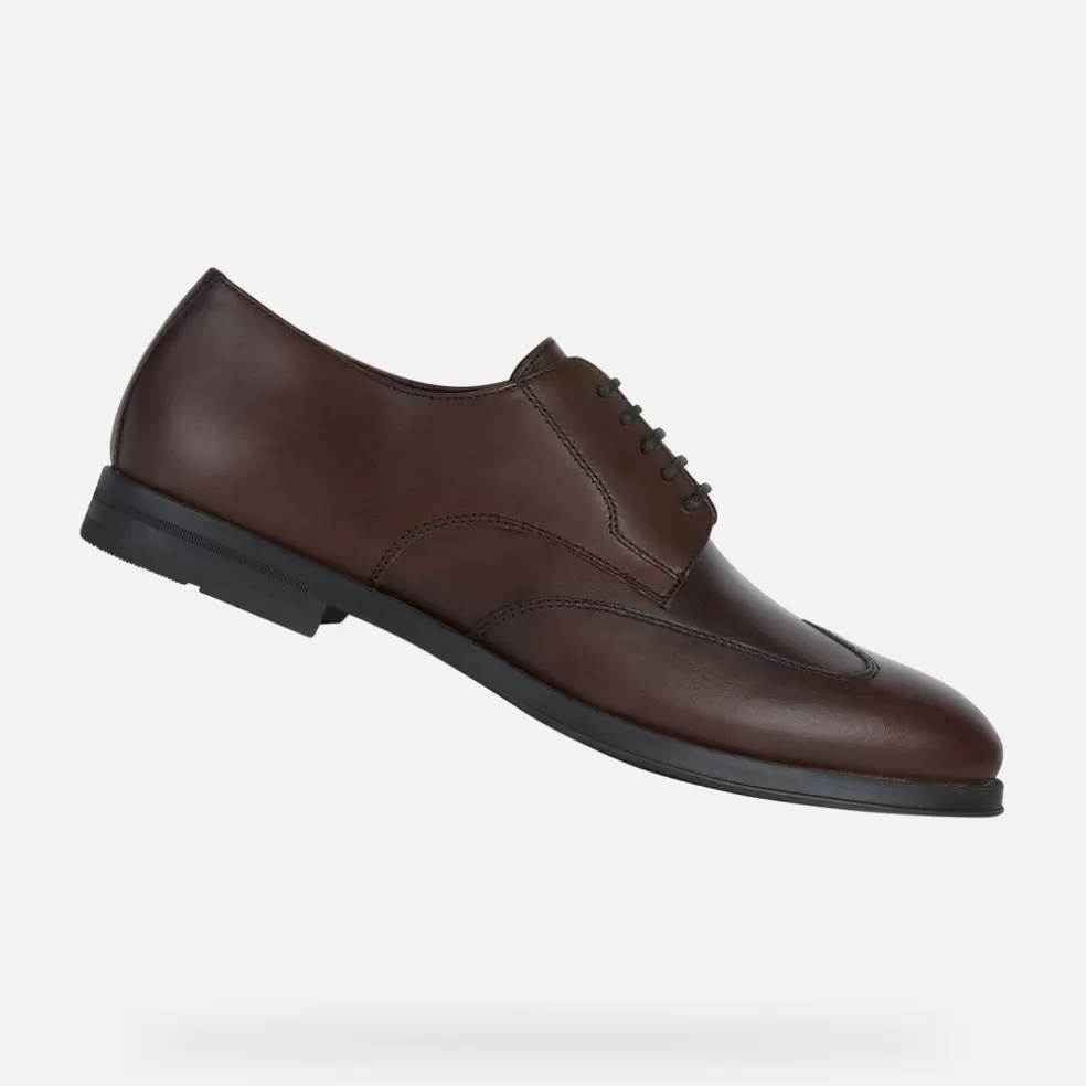 Respira™ | Zapatos formales | Geox DECIO HOMBRE - ZAPATOS FORMALES de hombre marrón oscuro