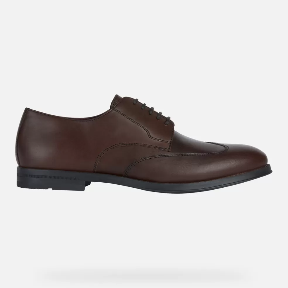 Respira™ | Zapatos formales | Geox DECIO HOMBRE - ZAPATOS FORMALES de hombre marrón oscuro