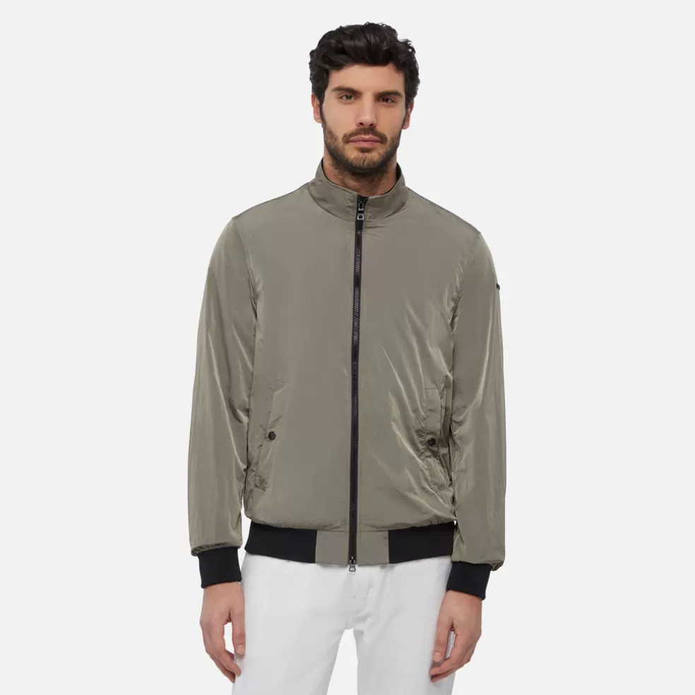 Respira™ | Chaquetas bomber | Geox DEIVEN HOMBRE - CHAQUETAS BOMBER de hombre marrón claro