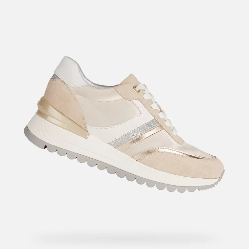 Respira™ | Sneakers | Geox DESYA MUJER - SNEAKERS de mujer oro claro/beige claro