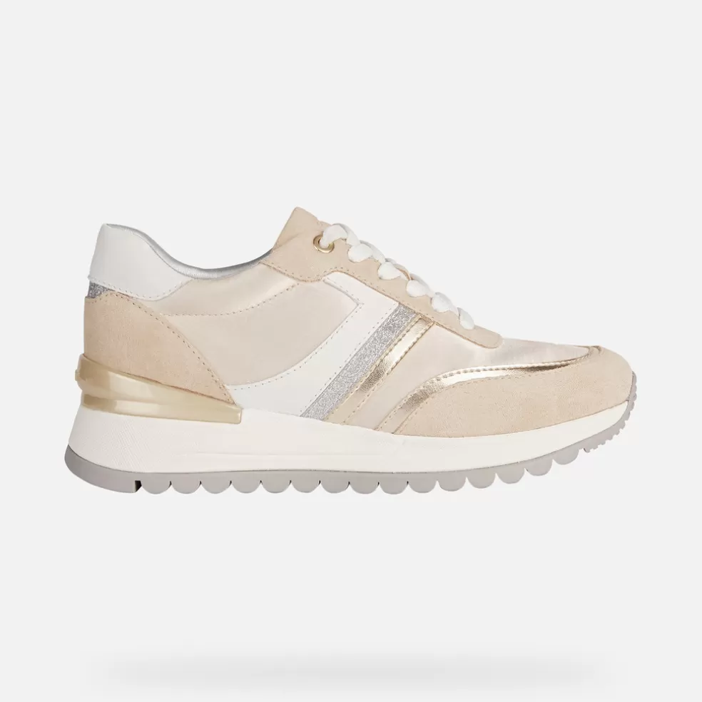 Respira™ | Sneakers | Geox DESYA MUJER - SNEAKERS de mujer oro claro/beige claro