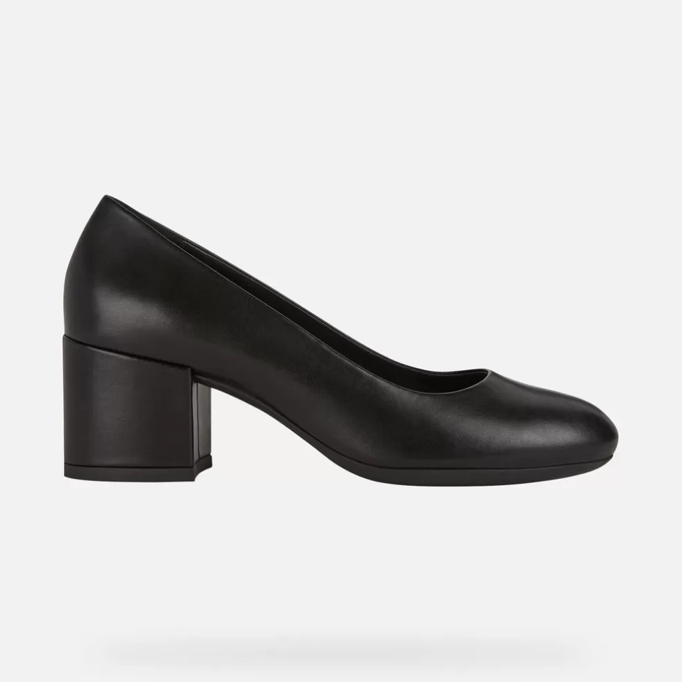 Respira™ | Zapatos con tacón | Geox ELEANA MUJER - DÉCOLLETÉ de mujer negro