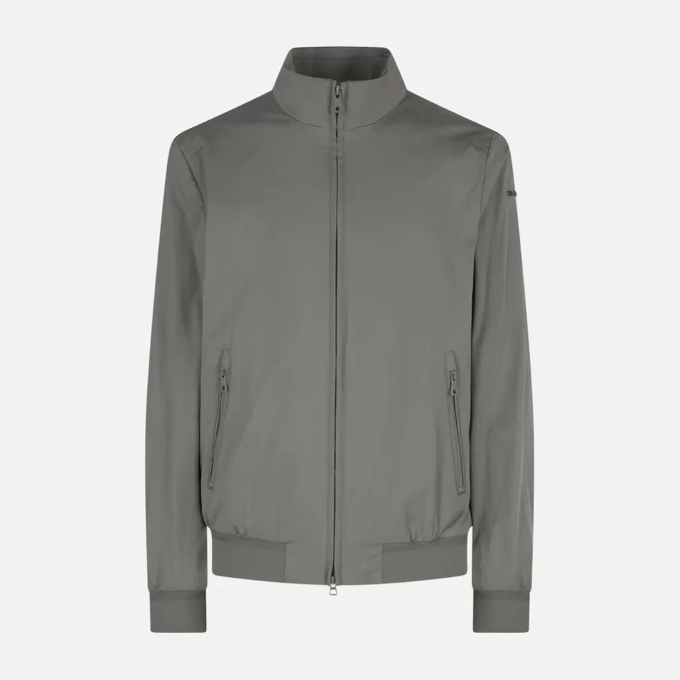 Respira™ | Chaquetas bomber | Geox EOLO HOMBRE - CHAQUETAS BOMBER de hombre verde oliva