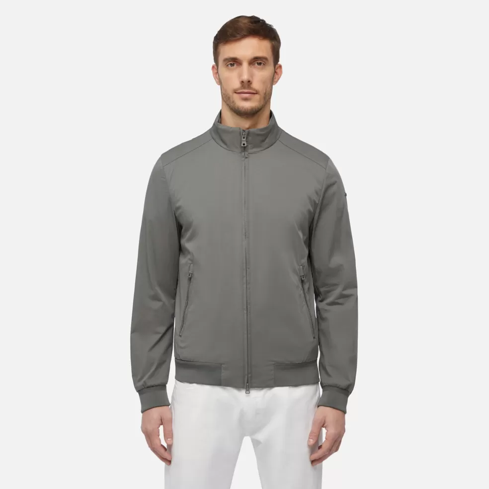 Respira™ | Chaquetas bomber | Geox EOLO HOMBRE - CHAQUETAS BOMBER de hombre verde oliva