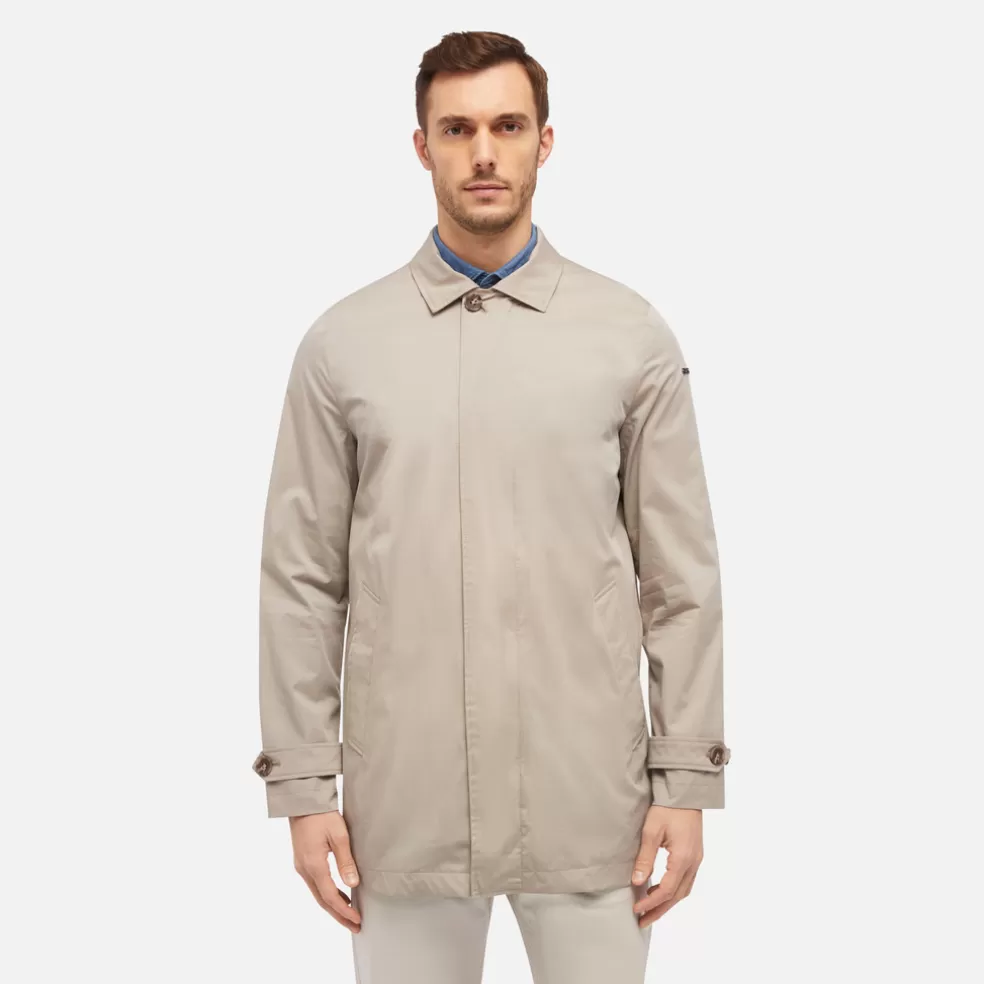 Respira™ | Chaquetas | Geox EOLO HOMBRE - CHAQUETAS de hombre beige