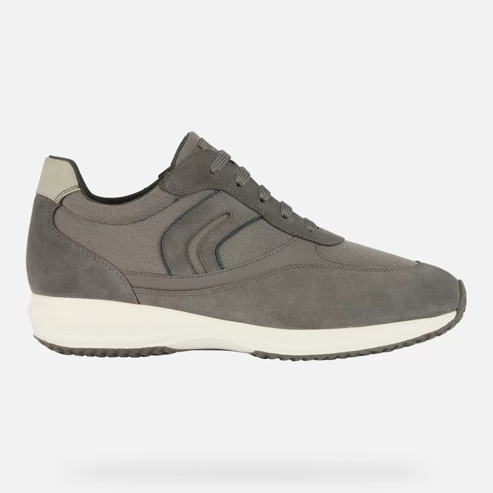 Respira™ | Sneakers | Geox HAPPY HOMBRE - SNEAKERS de hombre gris