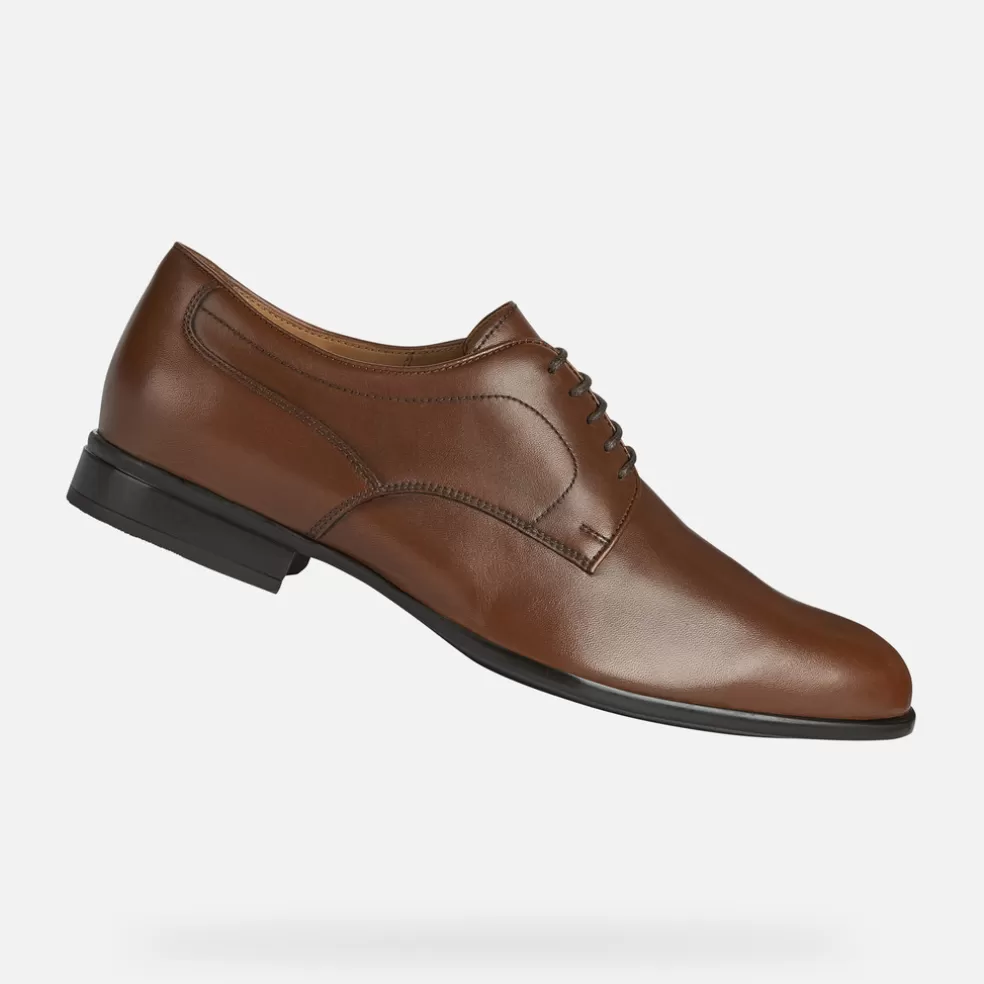 Respira™ | Zapatos formales | Geox IACOPO HOMBRE - ZAPATOS FORMALES de hombre coñac