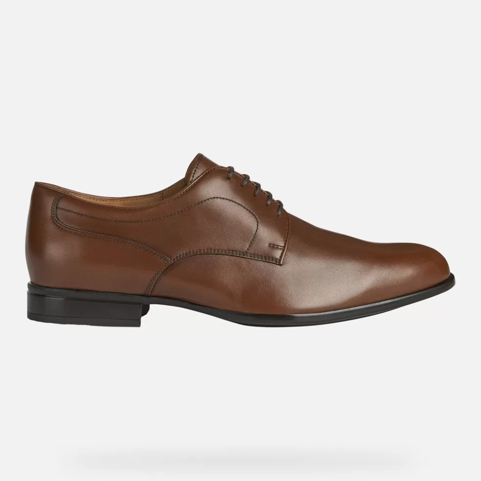 Respira™ | Zapatos formales | Geox IACOPO HOMBRE - ZAPATOS FORMALES de hombre coñac