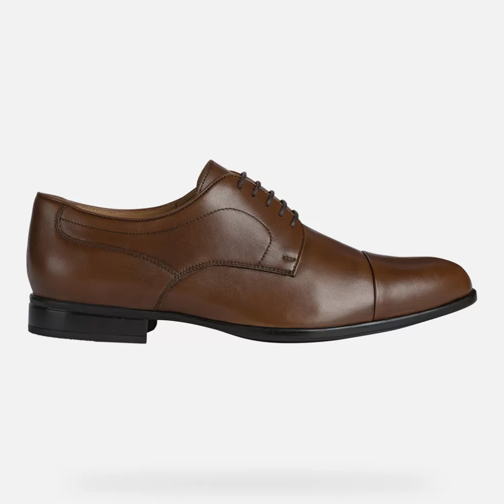 Respira™ | Zapatos formales | Geox IACOPO HOMBRE - ZAPATOS FORMALES de hombre coñac