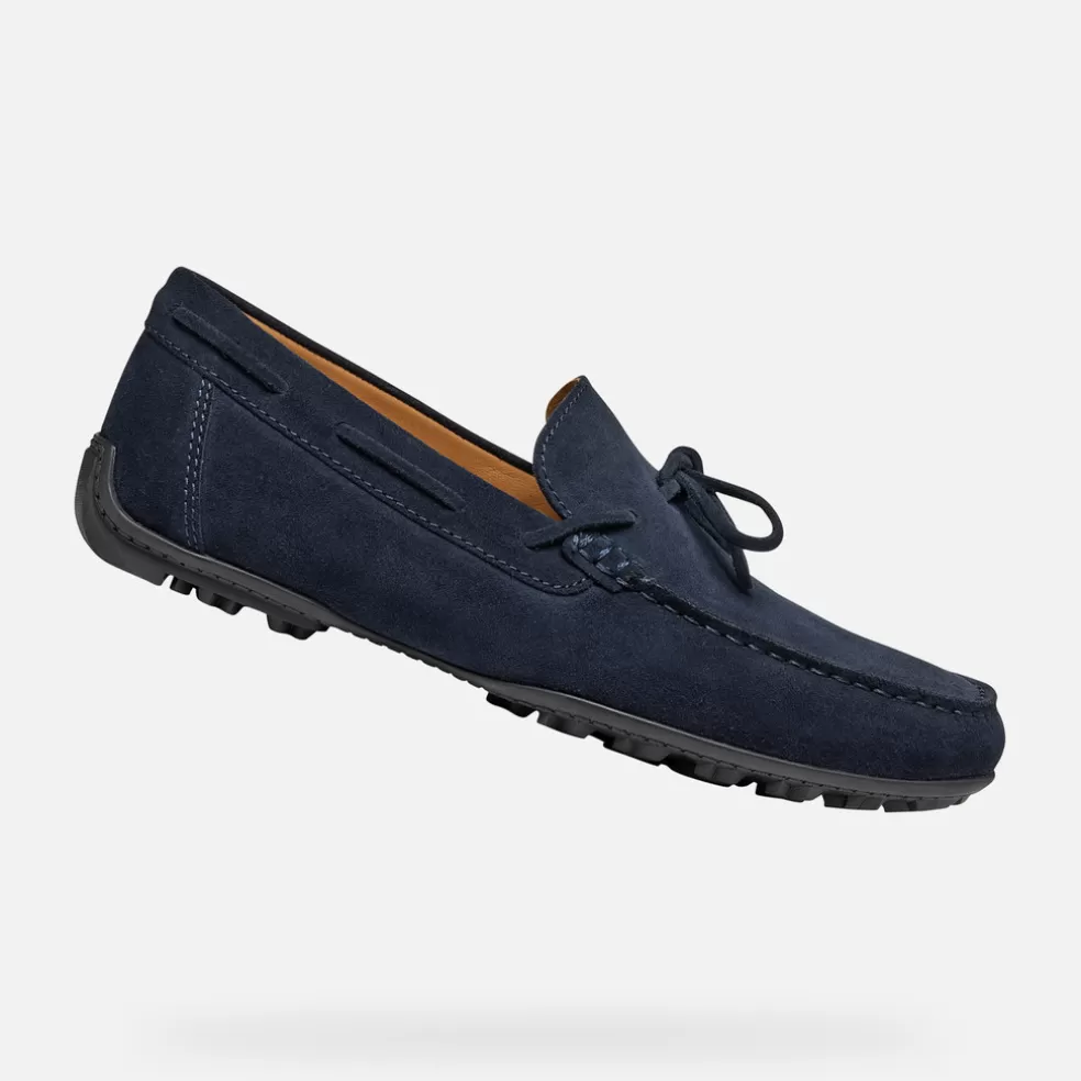 Respira™ | Mocasines | Geox KOSMOPOLIS + GRIP HOMBRE - MOCASINES de hombre azul marino