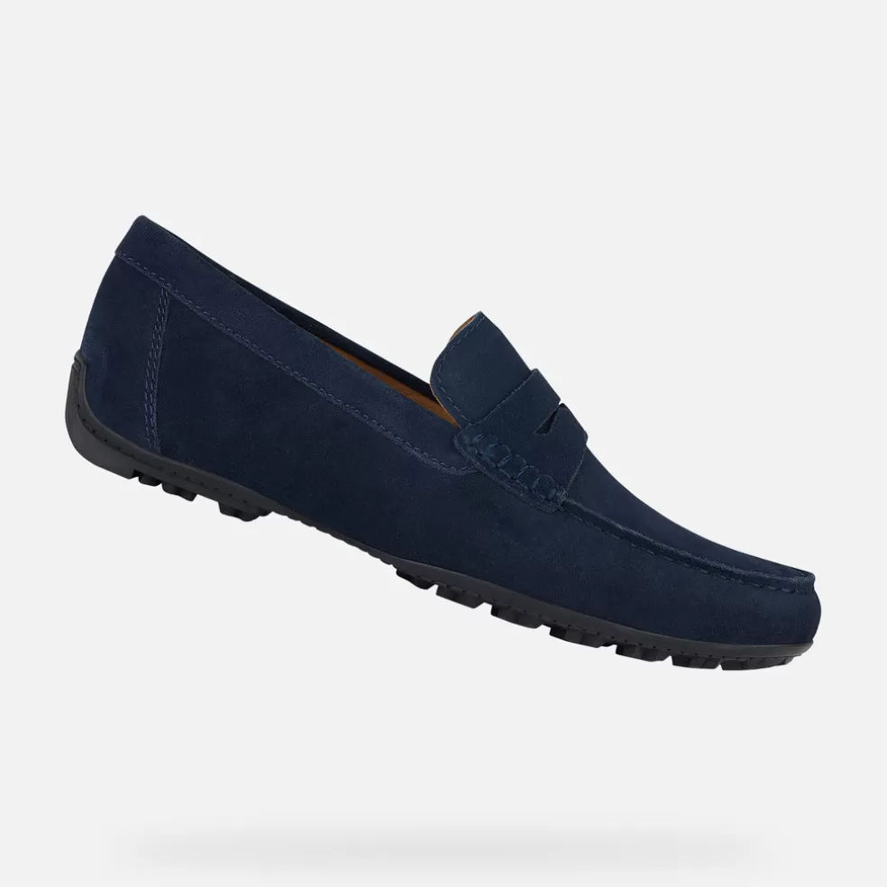 Respira™ | Mocasines | Geox KOSMOPOLIS + GRIP HOMBRE - MOCASINES de hombre azul marino