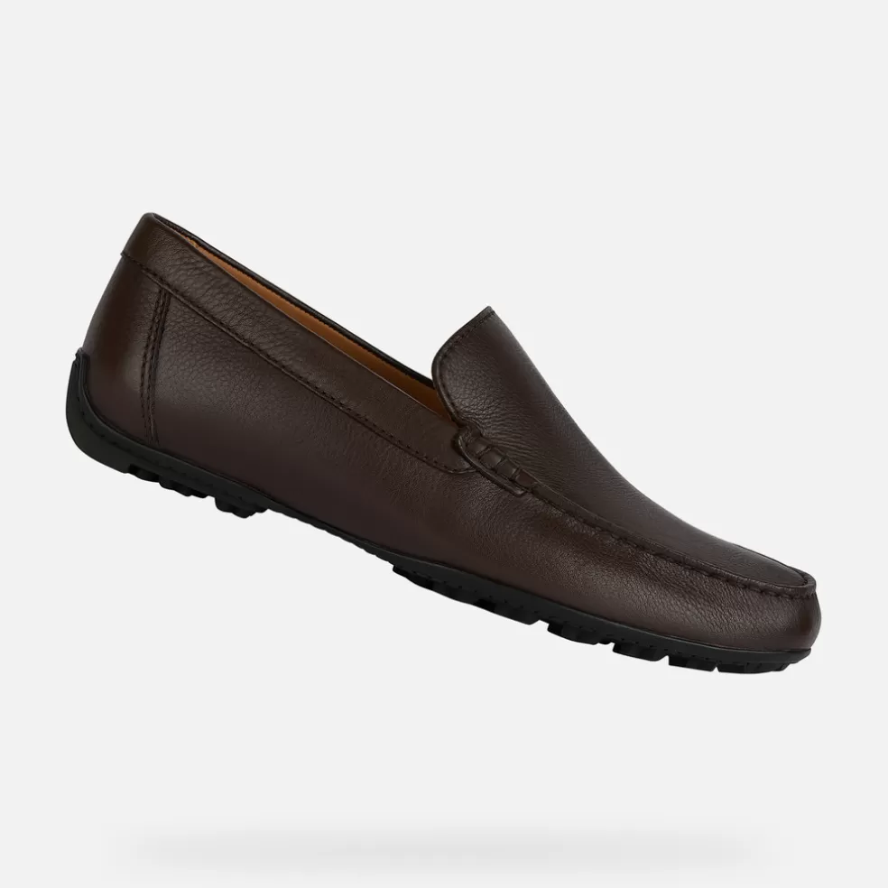 Respira™ | Mocasines | Geox KOSMOPOLIS + GRIP HOMBRE - MOCASINES de hombre marrón oscuro