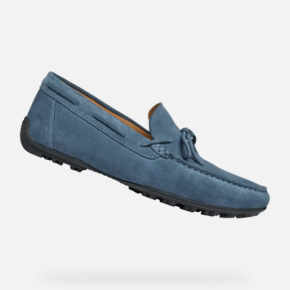 Respira™ | Mocasines | Geox KOSMOPOLIS + GRIP HOMBRE - MOCASINES de hombre azul colombino