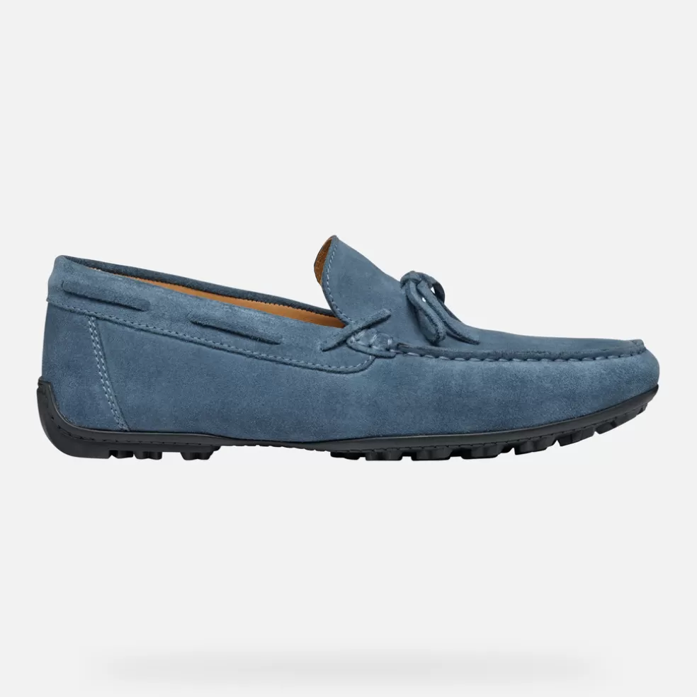 Respira™ | Mocasines | Geox KOSMOPOLIS + GRIP HOMBRE - MOCASINES de hombre azul colombino