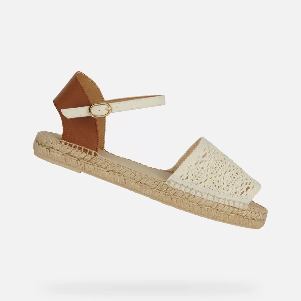 Respira™ | Sandalias | Geox LAMPEDUSA MUJER - SANDALIAS de mujer beige/coñac