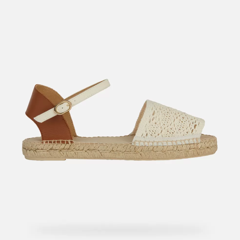 Respira™ | Sandalias | Geox LAMPEDUSA MUJER - SANDALIAS de mujer beige/coñac