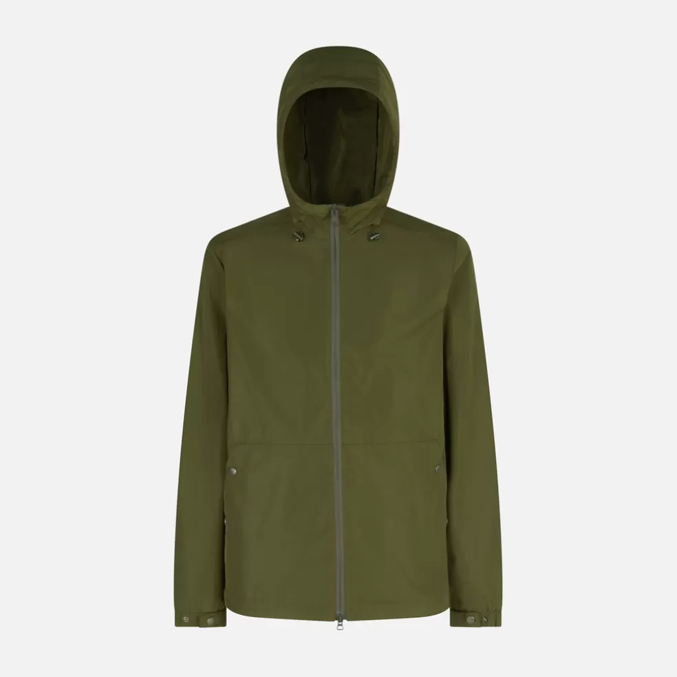 Respira™ | Chaquetas | Geox LEITAN HOMBRE - CHAQUETAS de hombre verde militar