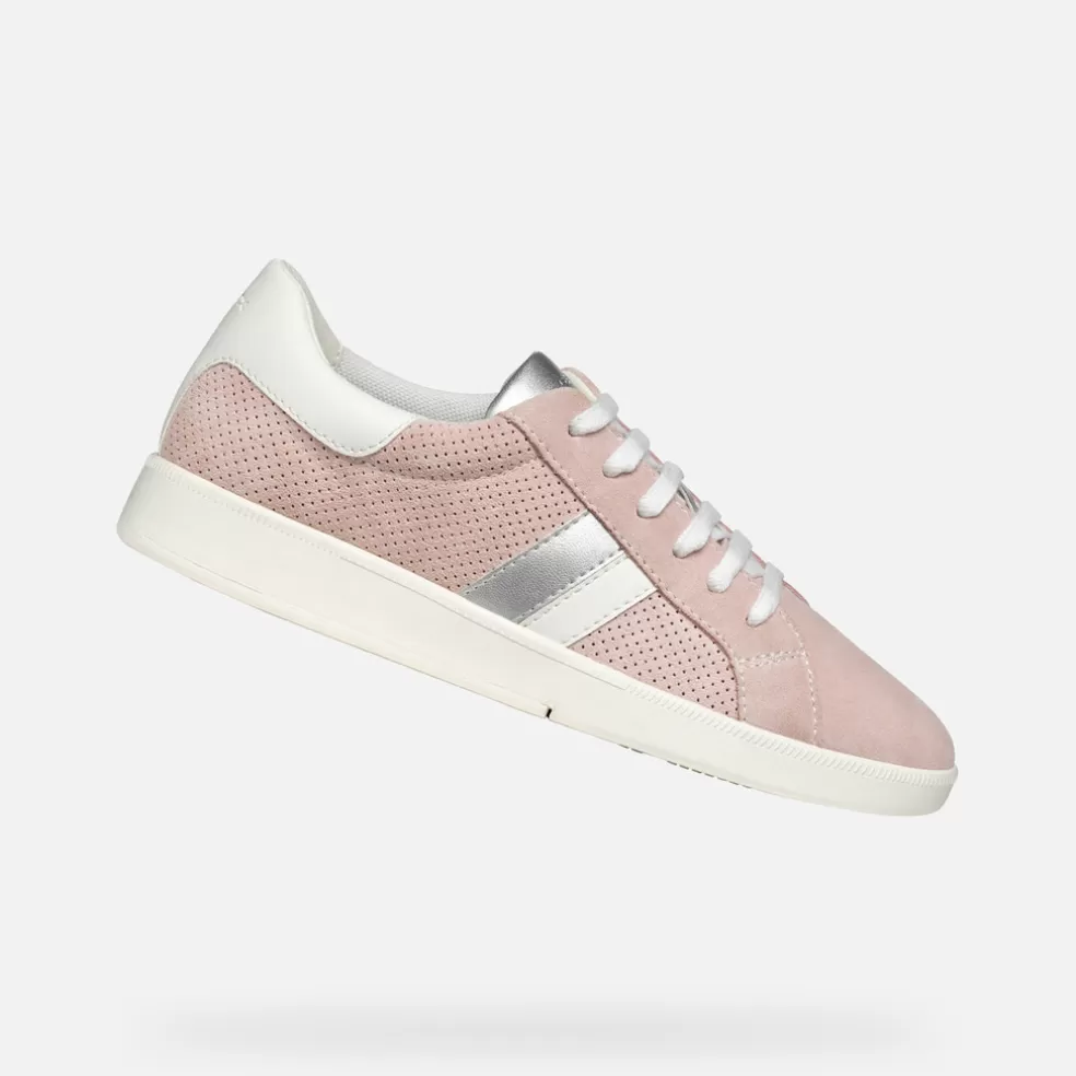 Respira™ | Sneakers | Geox MELEDA MUJER - SNEAKERS de mujer rosa claro/blanco