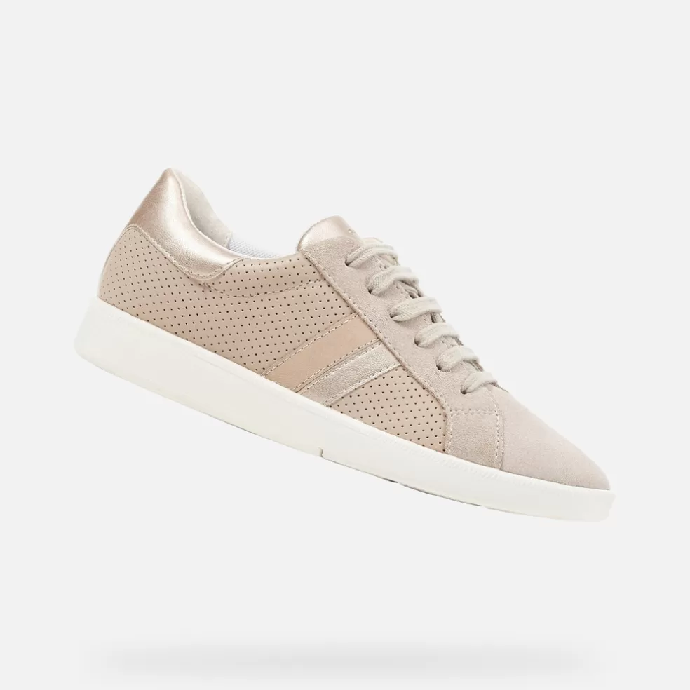 Respira™ | Sneakers | Geox MELEDA MUJER - SNEAKERS de mujer gris pardo claro