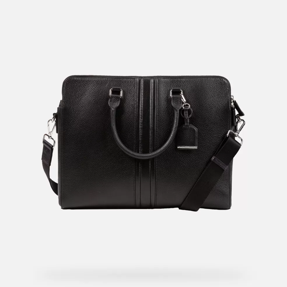 Bolsos | Geox MORGANY HOMBRE - BOLSOS de hombre negro