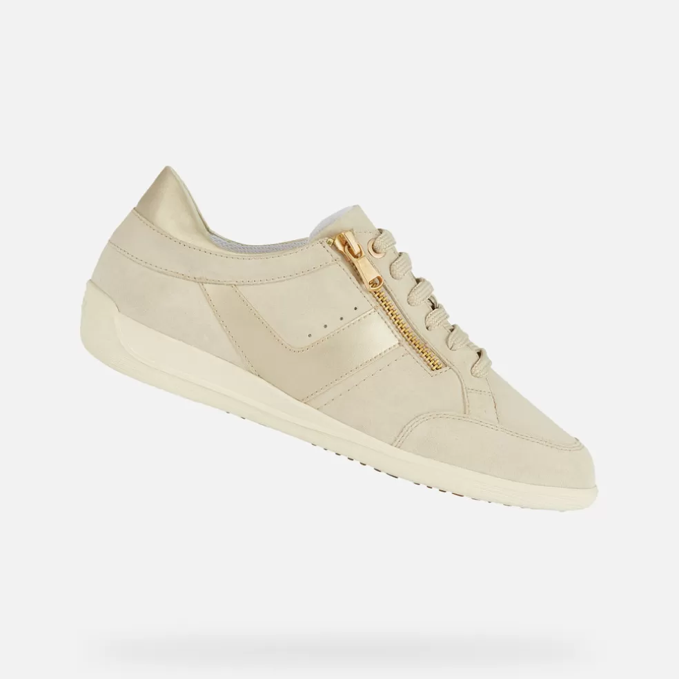 Respira™ | Sneakers | Geox MYRIA MUJER - SNEAKERS de mujer beige claro