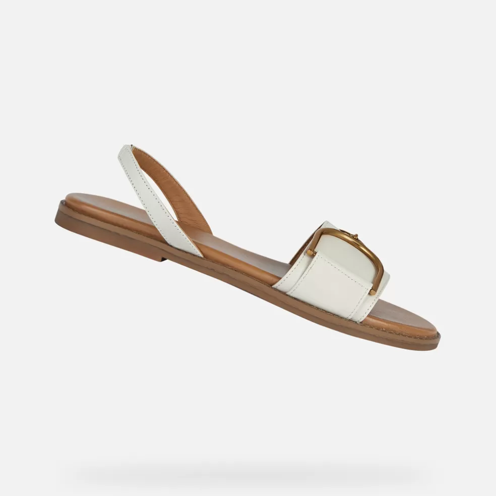 Respira™ | Sandalias | Geox NAILEEN MUJER - SANDALIAS de mujer blanco lechoso