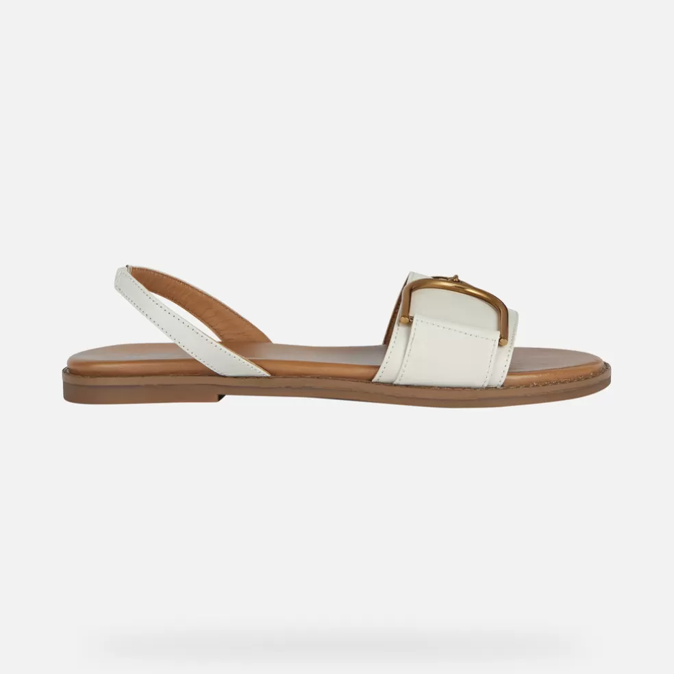 Respira™ | Sandalias | Geox NAILEEN MUJER - SANDALIAS de mujer blanco lechoso