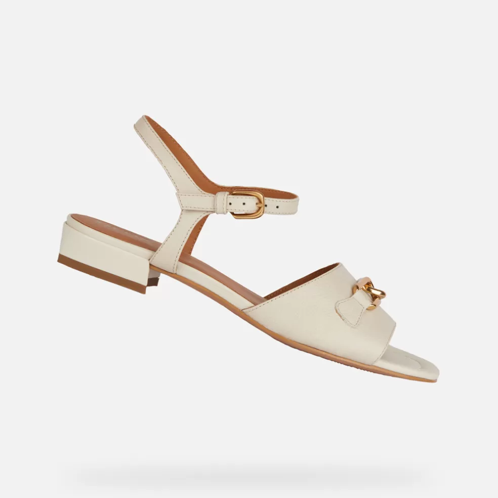 Respira™ | Sandalias | Geox NEW ERAKLIA 15 MUJER - SANDALIAS de mujer beige claro