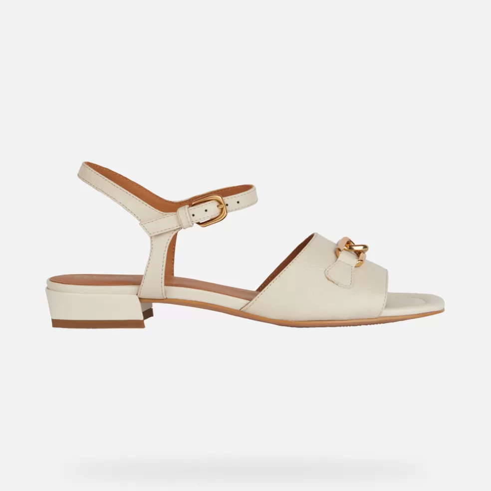 Respira™ | Sandalias | Geox NEW ERAKLIA 15 MUJER - SANDALIAS de mujer beige claro