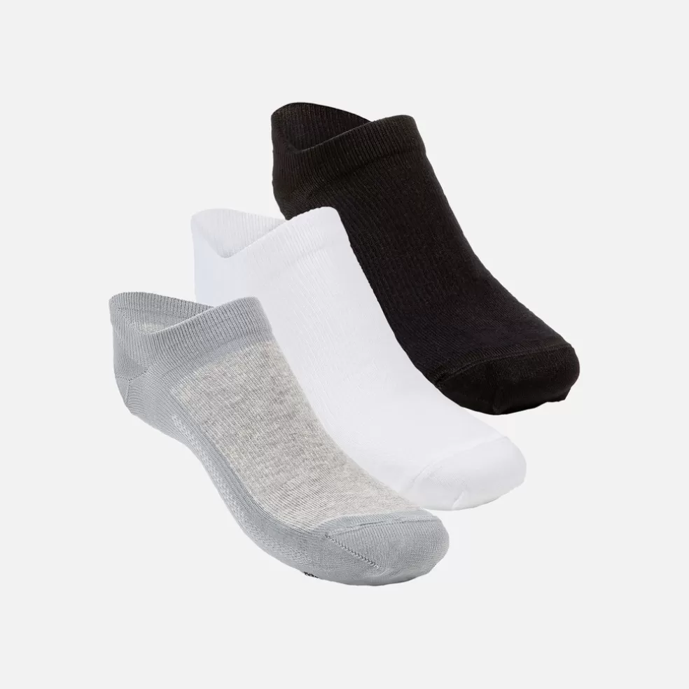 Calcetines | Geox PACK CALCETINES 3 PARES MUJER - CALCETINES de mujer negro/gris melange/ blanco