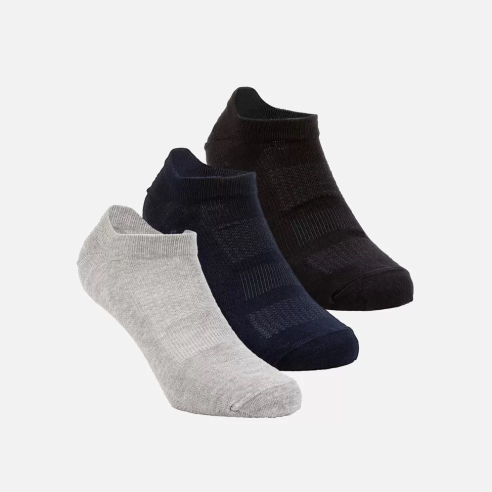 Calcetines | Geox PACK CALCETINES 3 PARES HOMBRE - CALCETINES de hombre negro/gris melange/azul