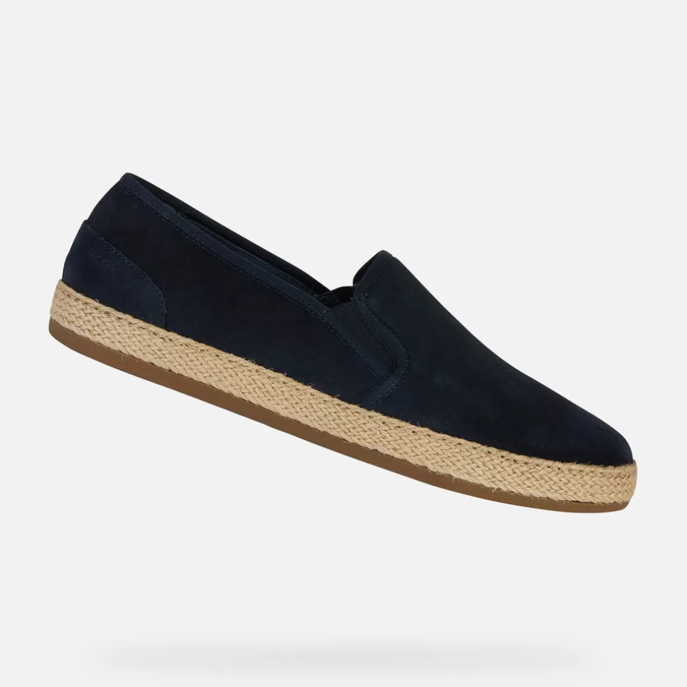 Respira™ | Slip on | Geox PANTELLERIA HOMBRE - SLIP ON de hombre azul marino