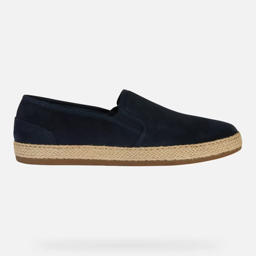 Respira™ | Slip on | Geox PANTELLERIA HOMBRE - SLIP ON de hombre azul marino