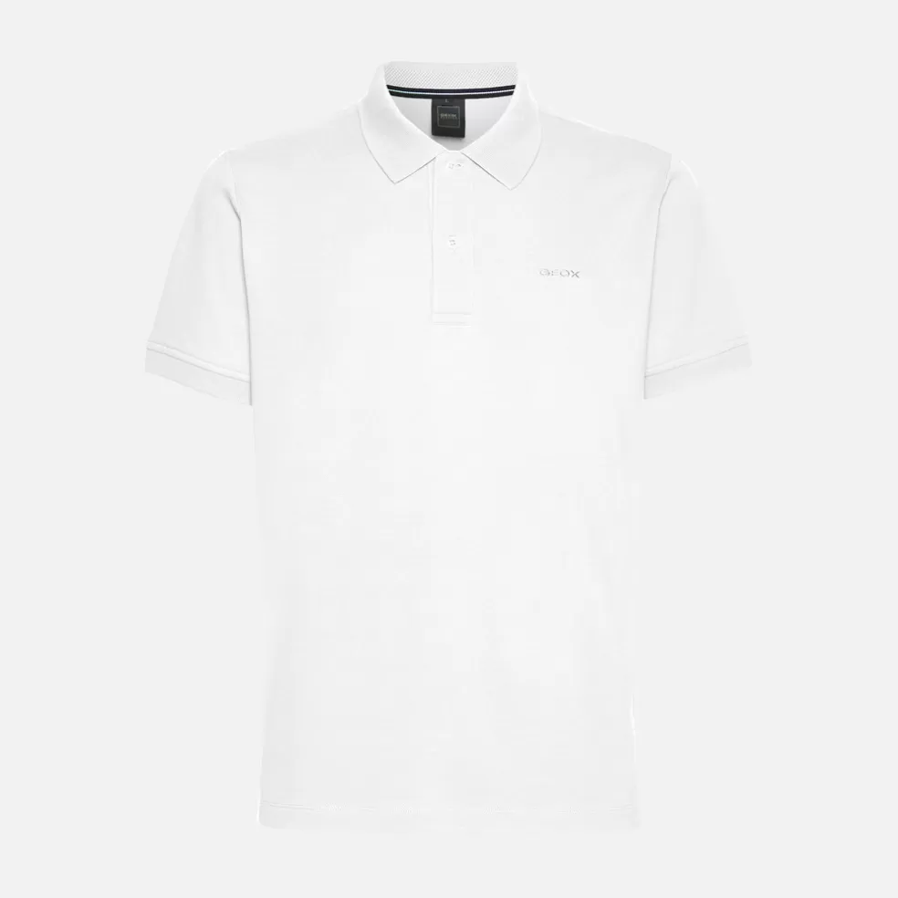 Camisetas y polos | Geox POLO HOMBRE - CAMISETAS Y POLOS de hombre blanco